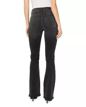 Джинсы DL1961 Bridget Instasculpt Bootcut мягкого черного цвета, черный