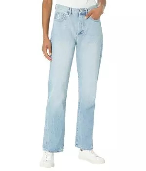 Джинсы DL1961, Emilie Straight Ultra High-Rise Vintage in Light Seaglass