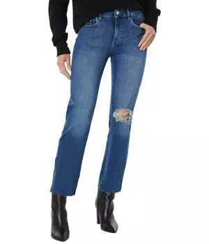 Джинсы DL1961, Mara Straight Mid-Rise Instasculpt Ankle in Mid Distressed Performance