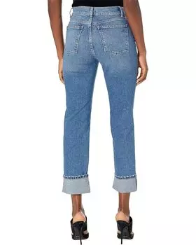 Джинсы DL1961 Patti Straight in Oasis Cuffed, цвет Oasis Cuffed