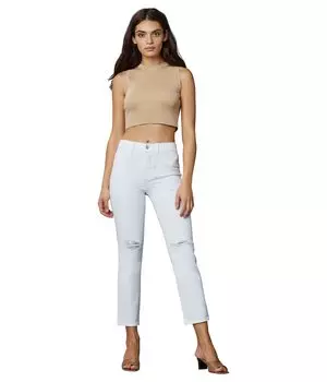 Джинсы DL1961, Patti Straight in White Distressed