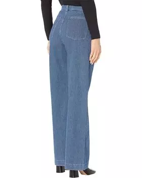 Джинсы DL1961 Zoie Wide Leg in Mid Laser, цвет Mid Laser