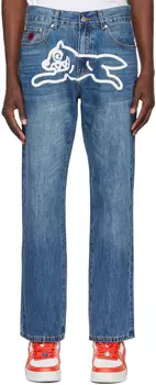 Джинсы для бегущих собак ICECREAM, индиго