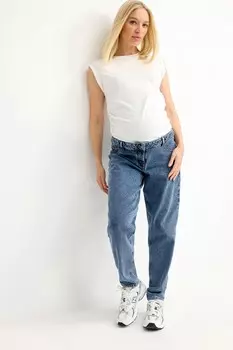 Джинсы для беременных Mom Fit Next, синий