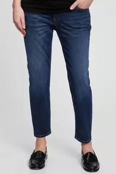 Джинсы для беременных Over The Bump прямого кроя в винтажном стиле Gap, синий