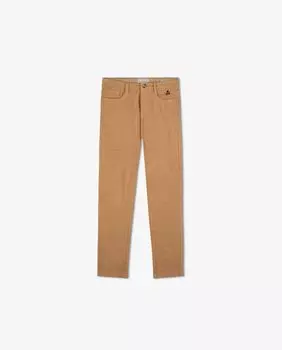 Джинсы для мальчика с черепом и петлями для ремня Scalpers, коричневый