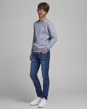 Джинсы для мальчиков из органического хлопка Jack & Jones, синий