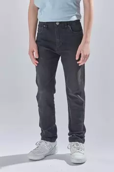 Джинсы для мальчиков облегающего кроя синего цвета Extreme Motion Lee, черный