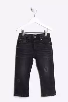 Джинсы для мальчиков свободного кроя River Island, черный