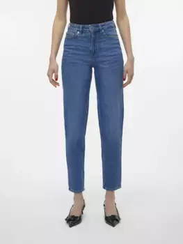 Джинсы для мамы Vero Moda "VMTESSA HR MOM JEANS RA380 GA", синий