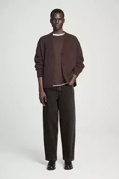 Джинсы Dome с прямыми штанинами Cos, черный