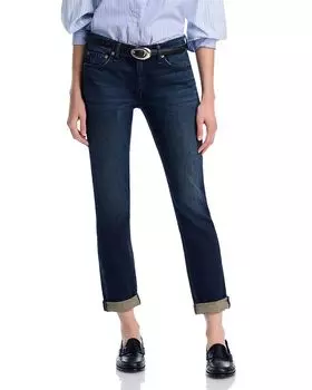 Джинсы Dre Low Rise Slim Leg в цвете Sienna rag & bone, синий