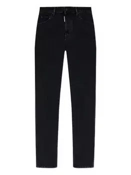 Джинсы DSQUARED2 из хлопка, черный