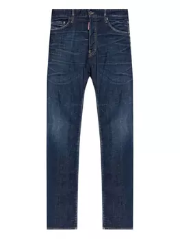 Джинсы DSQUARED2 из хлопка, синий