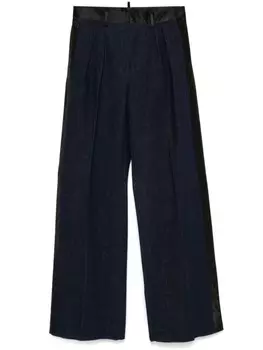 Джинсы DSQUARED2 с цветными вставками, синий