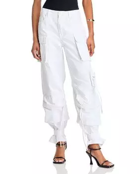 Джинсы Duo Cargo светло-голубого цвета STEVE MADDEN, белый