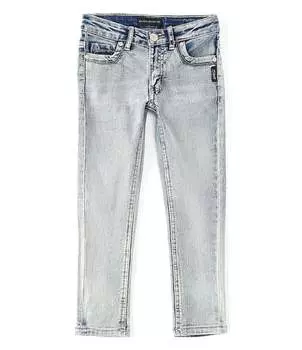 Джинсы джеггинсы для маленьких девочек 4–6X Silver Jeans Co., синий