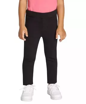 Джинсы-джеггинсы из эластичного денима с регулируемым поясом для девочек Levi's, черный