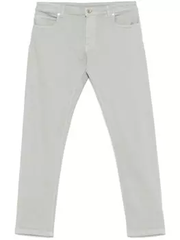 Джинсы Eleventy облегающего кроя, зеленый