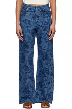 Джинсы Elisabeth A.P.C., индиго