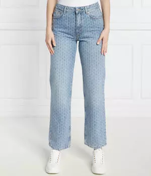 Джинсы elyah_b Straight fit Hugo Blue, синий