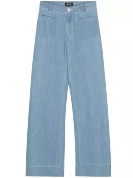 Джинсы Emilie расклешенные APC, синие