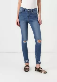 Джинсы EMMA MID WAIST Denim Project, синий деним