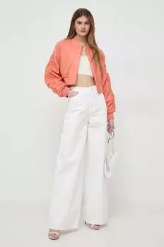 Джинсы Emporio Armani, бежевый