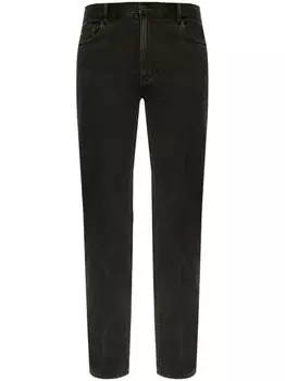 Джинсы Emporio Armani из эластичного хлопка, черный