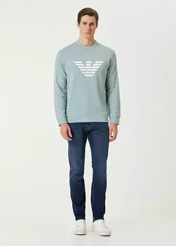Джинсы Emporio Armani, синий