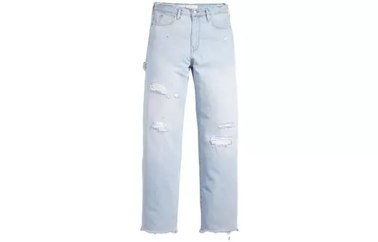 Джинсы Erl X Levis X ERL Co-branded Series унисекс светло-голубые Levi’S, светло-голубой