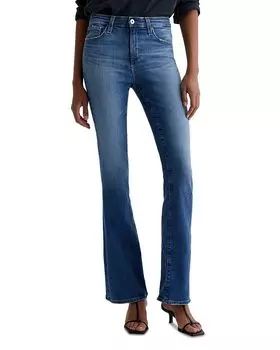 Джинсы Farrah с заниженной посадкой и расклешенными штанинами, цвет Oceanside AG, синий