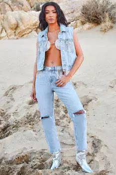 Джинсы Fashion Nova 22NRDDPT64, синий