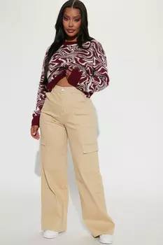 Джинсы Fashion Nova 68059, хаки