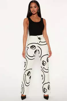 Джинсы Fashion Nova DMP05, белый