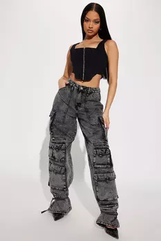 Джинсы Fashion Nova DT14UP01, черный