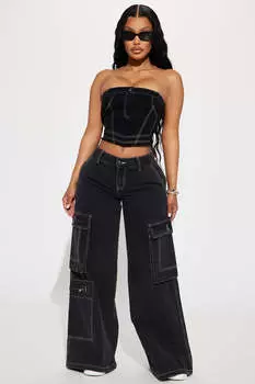 Джинсы Fashion Nova FN08082201, черный