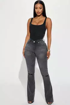 Джинсы Fashion Nova FN15864, черный