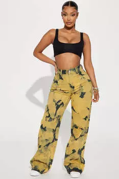 Джинсы Fashion Nova FN22121202WD, желтый