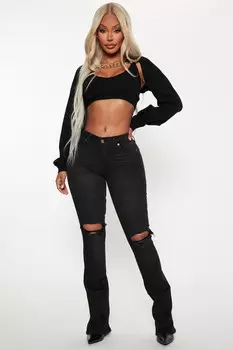 Джинсы Fashion Nova FN22729SS, черный