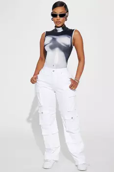 Джинсы Fashion Nova FN22P63623, белый