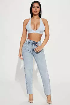 Джинсы Fashion Nova FN23192GS8P, синий