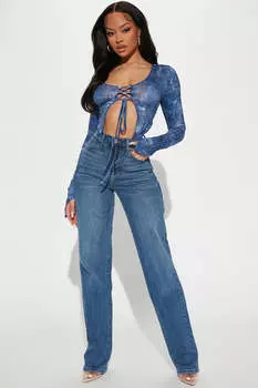 Джинсы Fashion Nova FN23475F06T, синий
