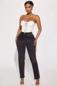 Джинсы Fashion Nova FN23575RIXJO, черный