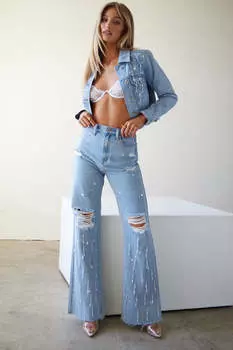 Джинсы Fashion Nova FN24052FT02, синий