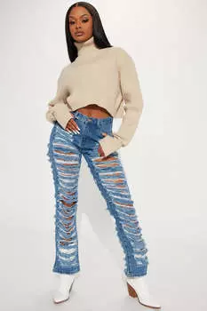 Джинсы Fashion Nova FN24306FT02, синий