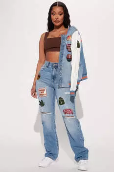 Джинсы Fashion Nova FN24371FT36, синий