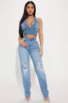 Джинсы Fashion Nova FN24511FT36, синий