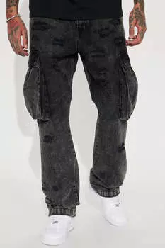 Джинсы Fashion Nova FNMB518, черный