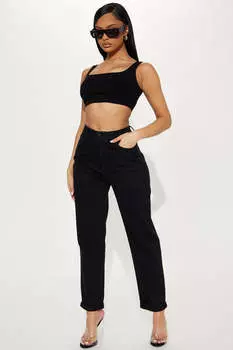 Джинсы Fashion Nova P1345, черный